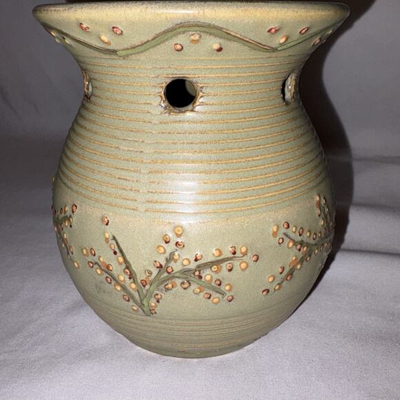 Yankee Candle Ceramic Stoneberry Tealight Candle Tart Warmer & Scented Tea light - Picture 3 of 11